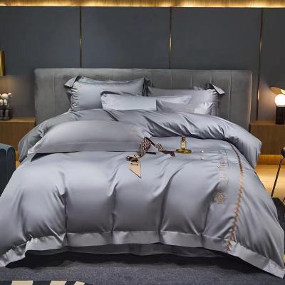 China Cheap Sales Anti-Static Customized Luxury Hotel Supplies Bed Sheets Hotel Bed Sheets Comfortable Hotel Linen for sale