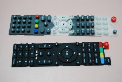 China Eco Friendly Conductive Silicone Rubber Keypad Waterproof With Remote Control for sale