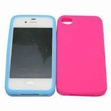 Chine OEM/ODM bleus de caisse de téléphone portable de silicone d'Eco Friednly pour Iphone5 à vendre