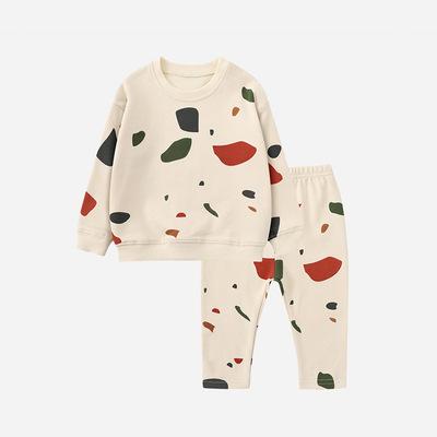 China Sales mysweeby New Babies' Clothing Sets Sweater Pants Newborn Baby Clothes Anti-Shrink Drops Baby Clothing Sets for sale