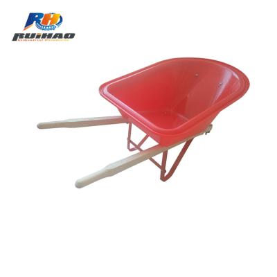 China Easy-carry High Quality Rolly Toys Kid's Metal Wheel Barrow for sale