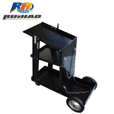 China Durable Durable Hand Pull Steel Welding Tool Cart for sale