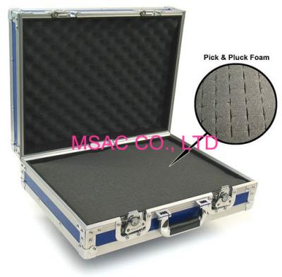 China Aluminum tool case/pick and pluck foam case/aluminum case for sale