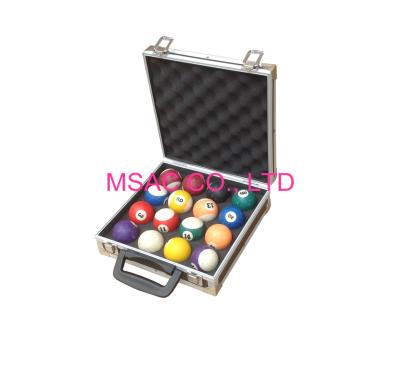 China Aluminum Ball Cases/Aluminum Snooker Cases/American Pool Cases/ English Pool Cases for sale