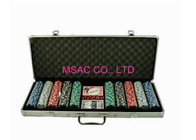 China Aluminum Chip Cases/Chip Carry cases/Counter Carrying Cases/500 pcs Chip Cases/Chip Boxes for sale