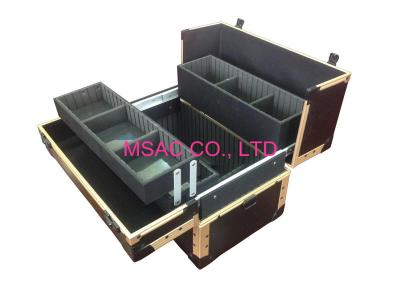 China Aluminum Makeup Cases/Make Up Cases/Black Cosmetic Cases/Cosmetic Cases/Beauty Cases for sale