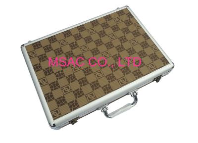 China Aluminum Carrying Case With Red Lining Size 380x270x60mm for sale