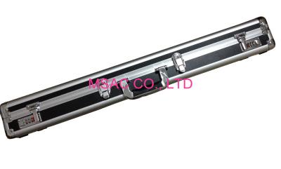 China Fireproof Aluminum snooker or pool cue cases black for sale