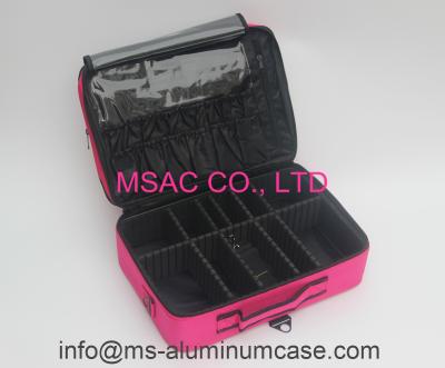 China Professional Pink Beauty Bag For Carry Tools for sale