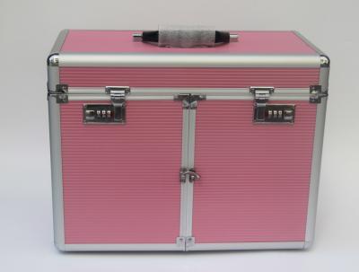 China Pink Aluminum Hair Dressing Cases 2016 Brand New for sale