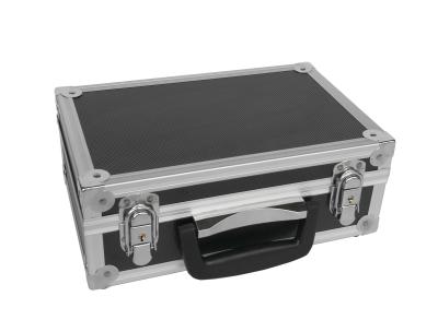 China Small aluminum  hard tool camera case with black ABS material and aluminum frame for sale