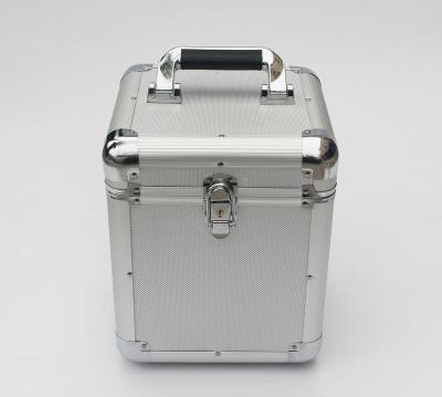 China 7'' LP 50 Aluminum Vinyl Carry Cases,  Vinyl Records Aluminum Storage Case, Record Box for sale