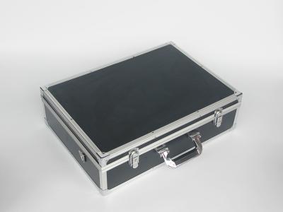 China Aluminum Stander Tool Box 18*13*6 inch , Aluminum Tool Transport Box With Shoulder Strap Easy For Carry for sale