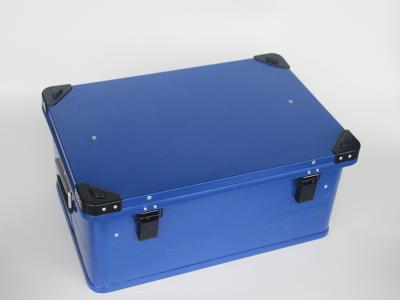 China Blue alu storage case with 1 mm aluminum panel large capacity box for sale