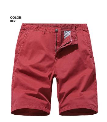 China Classic cargo men's casual solid color design anti-pilling shorts pants European American market for sale