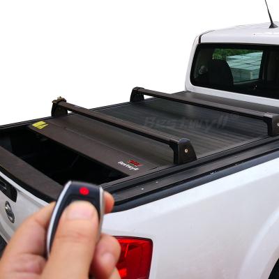 China BESTWYLL Car Electric Roll Tonneau Cover Aluminum Retractable Bed Cover Pickup Cover For Nissan Navara 2015-2020 (NP300), Double Cabin for sale