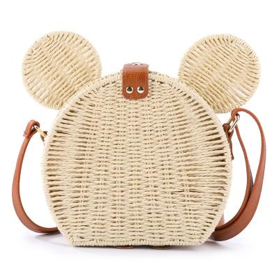 China High Quality New Fashion Rattan Kids Bag Rattan Bags Latest Women Straw Bags for sale