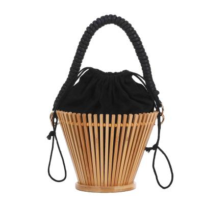 China High Quality Eco-friendly Bamboo Purses For Women Handmade Top Handle Bags Ladies Tote Clutch Handbag for sale