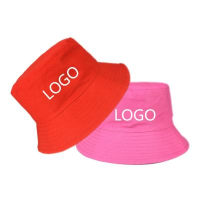 China Breathable Comfort Custom Your Own Logo , Embroidery Cheap Reversible Bucket Hats Bulk Wholesale for sale