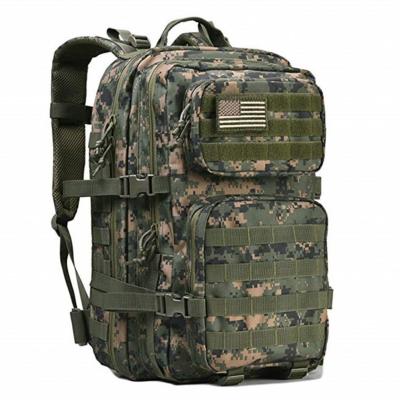 China Wholesale Outdoor Waterproof Rucksack, Survival Army Bag Black Military Tactical Backpack for sale