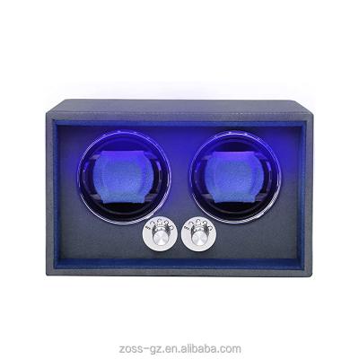 China Automatic Watch 1-2 Slot Velvet Winder Watch Box Automatic Watch Winder Box For Watch for sale