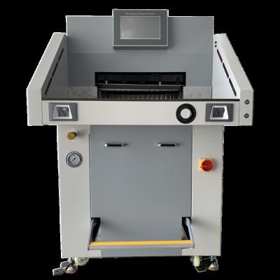 China Paper Die Cutting Machine Guillotine Paper Cuttermachine 670mm 110/220V for sale