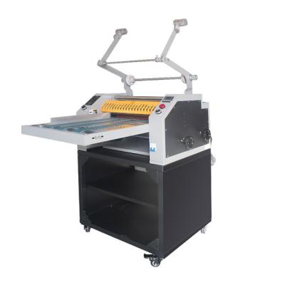 China Automatic Roll Laminating Machine 0-5000mm/Min Manual Cut Off 80mm Steel Roller Diameter for sale