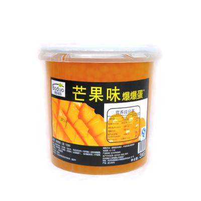 China High quality jumping boba milk tea wholesale mango flavor jumping boba for sale