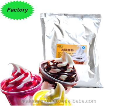 China Chocolate Best Selling Ice Powder Jello Ice Cream Powder for sale