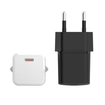 China TC-062 Custom Factory Portable Mini Cell Phone Charger Wall Charger PD 20w Small Size Usb for sale