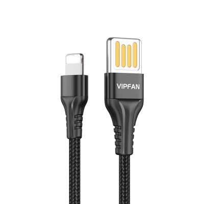 China High Quality MP3/MP4 Player CB-A2-LT 1m Phone Charger Cable 2.4a Fast Data Charging for sale