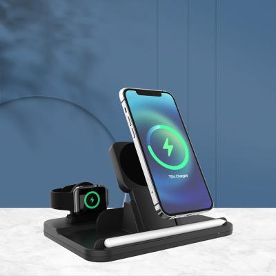 China FOD iphone wireless charger price best charging phone 3 In1 wireless charger for sale