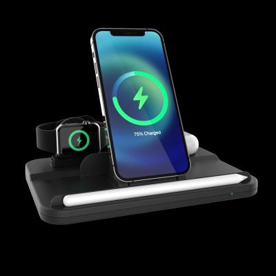 China FOD Multicharger New Arrival 3 in 1 Wireless Function Induction Wall Fast Wireless Charging Charger for sale