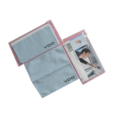 China Viable Custom Printing Microfiber Jewelry Lens Cleaning Cloth for sale