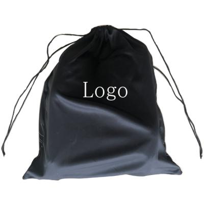 China Shoe Bag Polyester Drawstring Travel Shoe Bag Shoe Protector Bag Microfiber Bag for sale