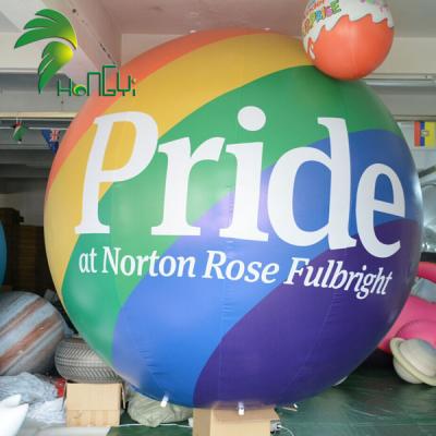 China PVC Rainbow Inflatable Balloon Inflatable Balloon Manufacture Inflatable Advertising Advertising for sale