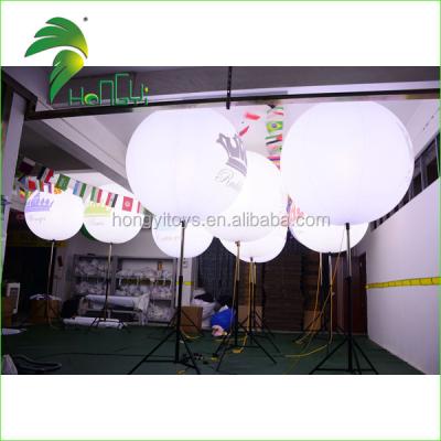 China Durable Waterproof Logo Design Portable Stickable Customized LED Display Lighting Tripod Stand Inflatable Balloon for sale