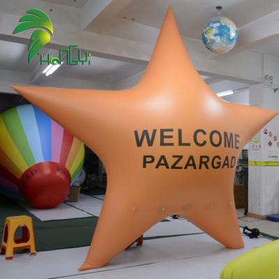 China Christamas Decoration Customized Inflatable Five Headed Star Shape Balloons, Advertising Inflatable Star Model For Sale for sale