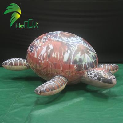 China Shows Brilliantly Customized Promotional Design Sea Turtle Inflatable Animal Air Balloon Model for sale