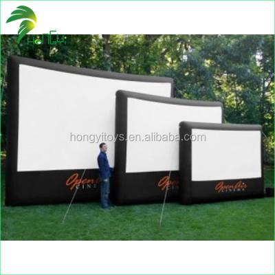 China 0.18mm height quality pvc tarpaulin/custom inflatable outdoor cinema screen high quality oxford fabric for sale for sale