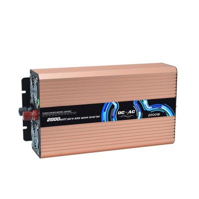 China Office equipment/portable high frequency generator mobile phone charger household/outdoor transformer 24v 12v 2000 watt 1.5 kilowatt power inverter for sale