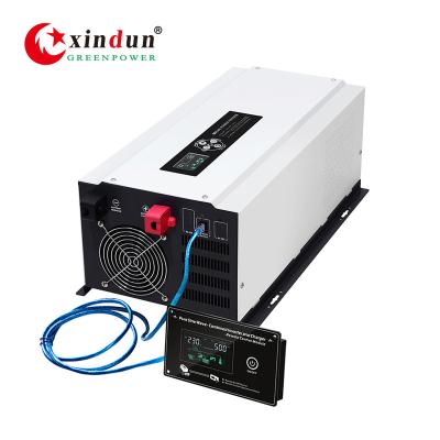 China PSW and AVR Inverter 3000w Power Inverter with Charger Pure Sine Wave Inverter 555*297*184mm for sale