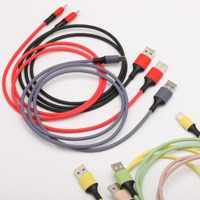 China Free Shipping Dual Design Hot Selling Tape 5V 2A 1M Type C Micro USB Data Cable Cheap Micro USB Cable for sale