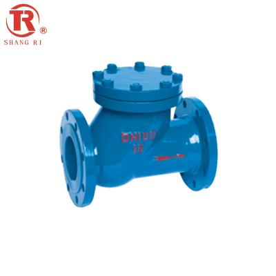 China General High Quality Ductile Cast Iron Ball Type Flange Check Valve for sale