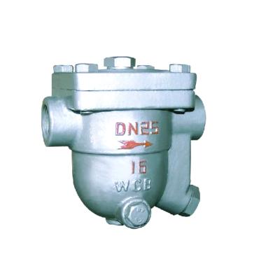 China CE General Factory API Hot Sale Threaded Steel Inverted Type Bucket Steam Trap for sale