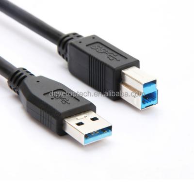 China Printer Cheap Price Fast Shipping USB3.0 5Gbps 4K transfer type A male to B male cable data syncing fast billing for printer for sale