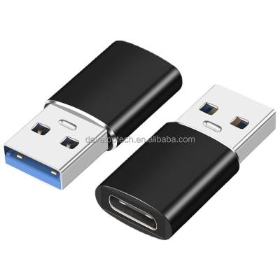 China OEM Type C Adapter USB3.0 USB C Female Camera To USB A 3.2A USB Male Adapter For Charging Data Transfer for sale