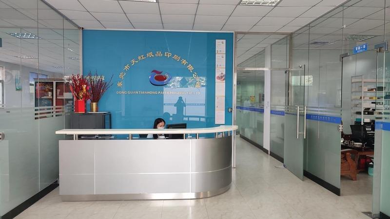 Verified China supplier - Dongguan Tina Hong Paper Printing Limited Company