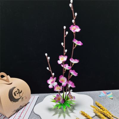 China Amengni Flower Dried Flower Dried Flowers Hotel Artificial Flower Restaurant Sushi Sashimi Dish Decoration Cold Grass Meal Decoration for sale