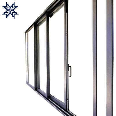 China Heat Insulation PU High Quality Fiberglass Heat Insulating Sliding Glass Elevator Doors for sale